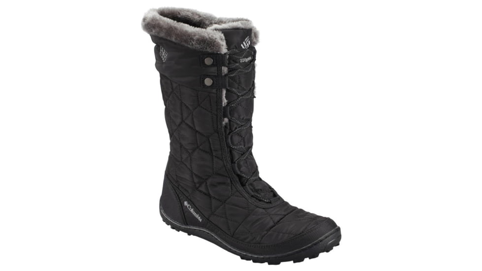 Columbia Minx Mid II Omni-Heat Winter Boot - Women's-Black/Charcoal-Medium-10 US