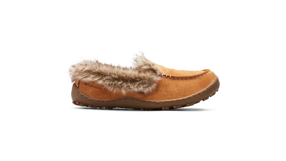 Columbia Minx Omni-Heat Slipper - Womens, Elk/Ancient Fossil, 9.5 US, Medium, 1791371286-9.5
