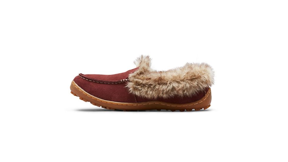 Columbia Minx Omni-Heat Slipper - Womens, Madder Brown/Ancient Fossil, 6.5 US, Medium, 1791371259-6.5