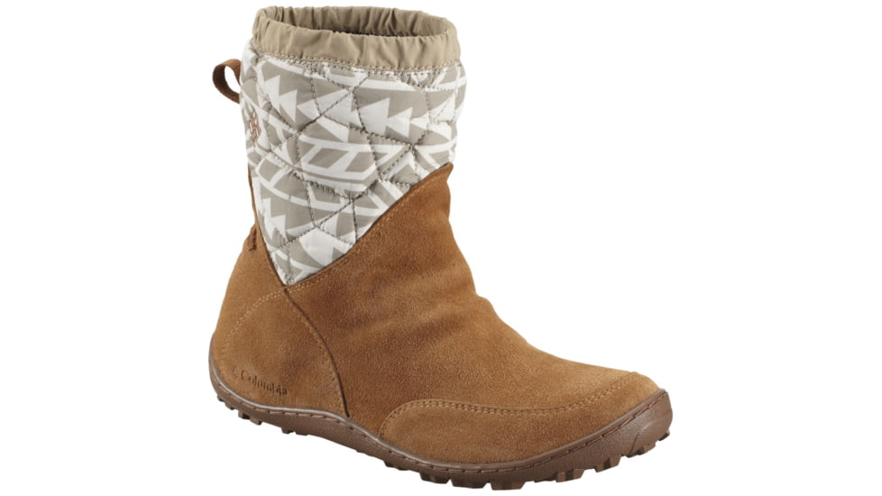Columbia Minx Pull On Omni-Heat Winter Boot - Women's-Elk/Grizzly Bear-Medium-8 US