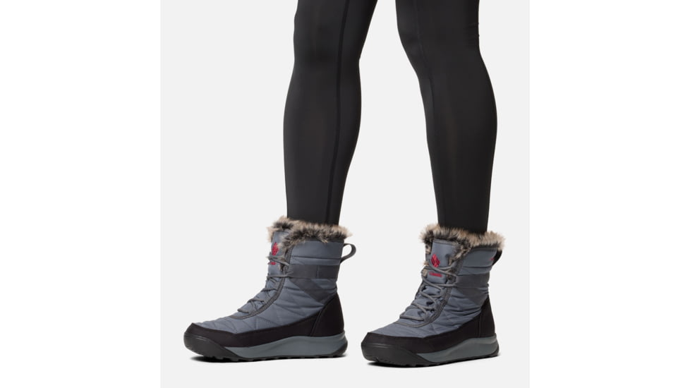 Columbia Minx Shorty IV - Womens, Graphite/Pomegranate, 7, 2079181053-7