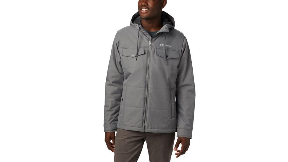 Columbia Montague Falls II Insulated Jacket - Mens, City Grey Melange, Large, 1799231023-L
