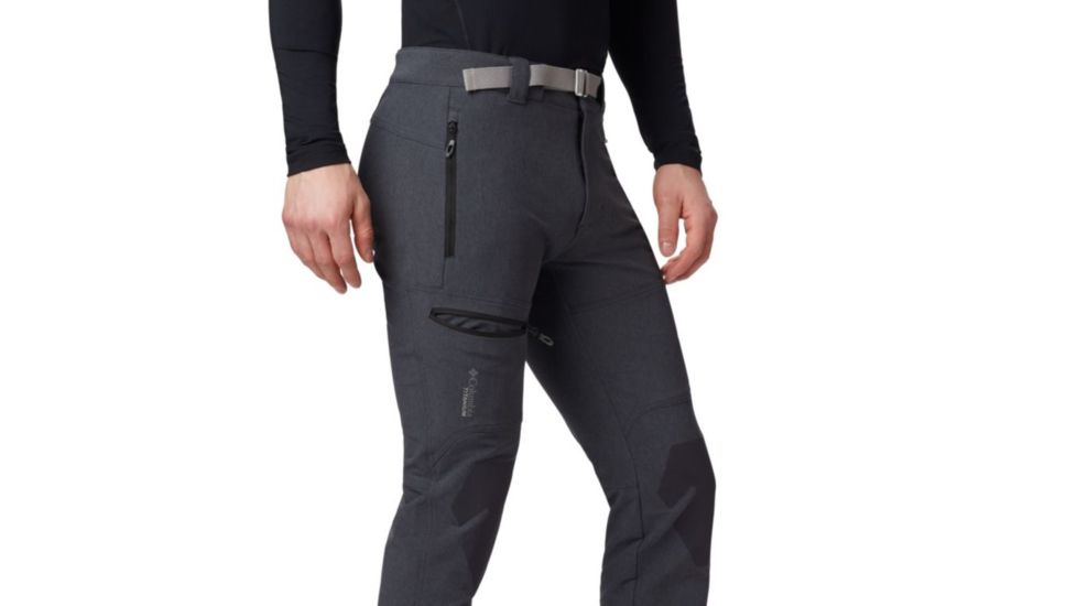 Columbia Mount Defiance Trail Pant - Mens, Black, 28 Waist, 32 Inseam, 1866301010-28