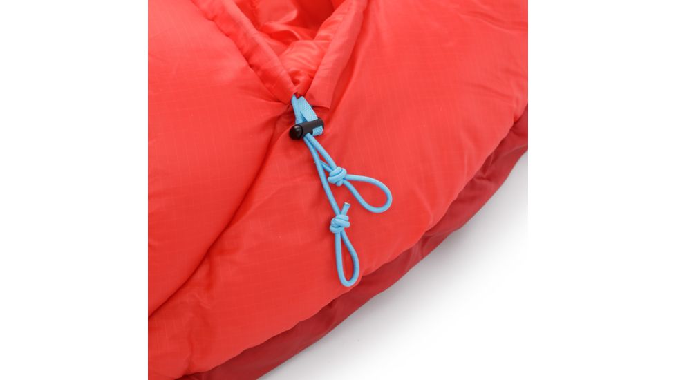 Columbia Mount Tabor 10F Mummy Sleeping Bag, Red/White, Regular, 30647