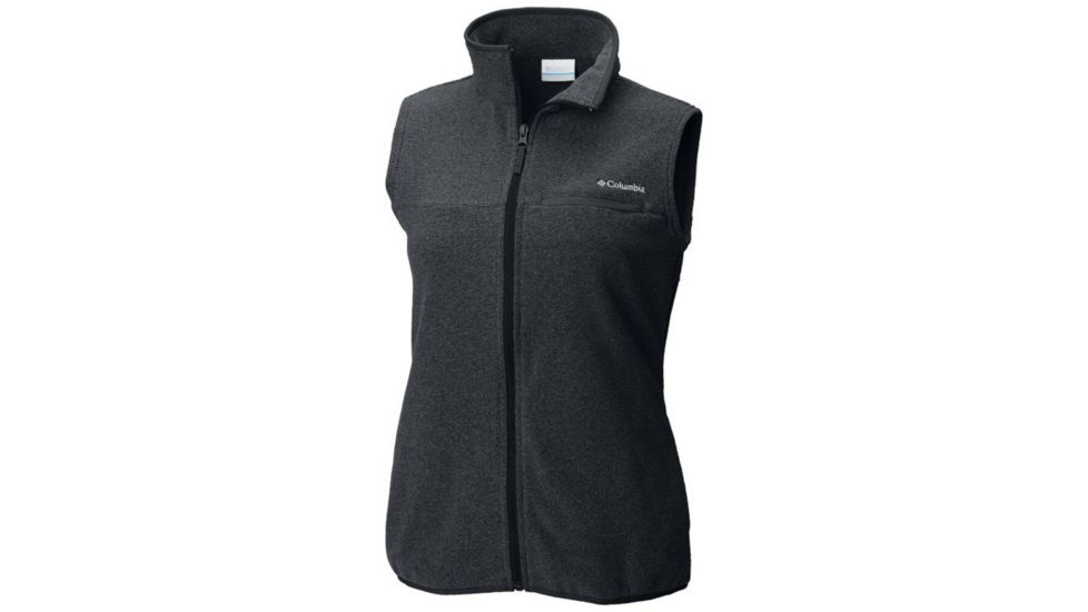 Columbia Mountain Crest Vest, Black, S - Womens, 1801981010-S