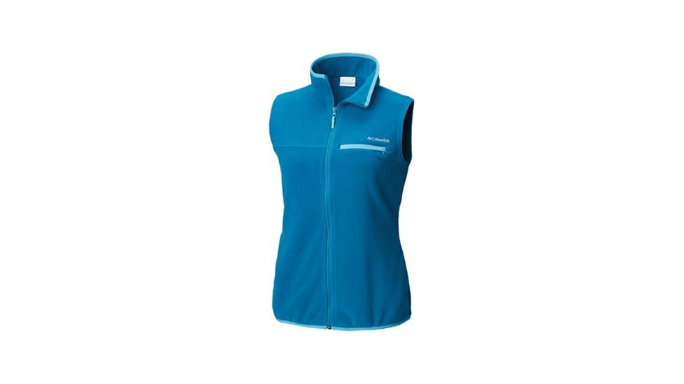 Columbia Mountain Crest Vest, Lagoon, XL - Womens, 1801981457-XL