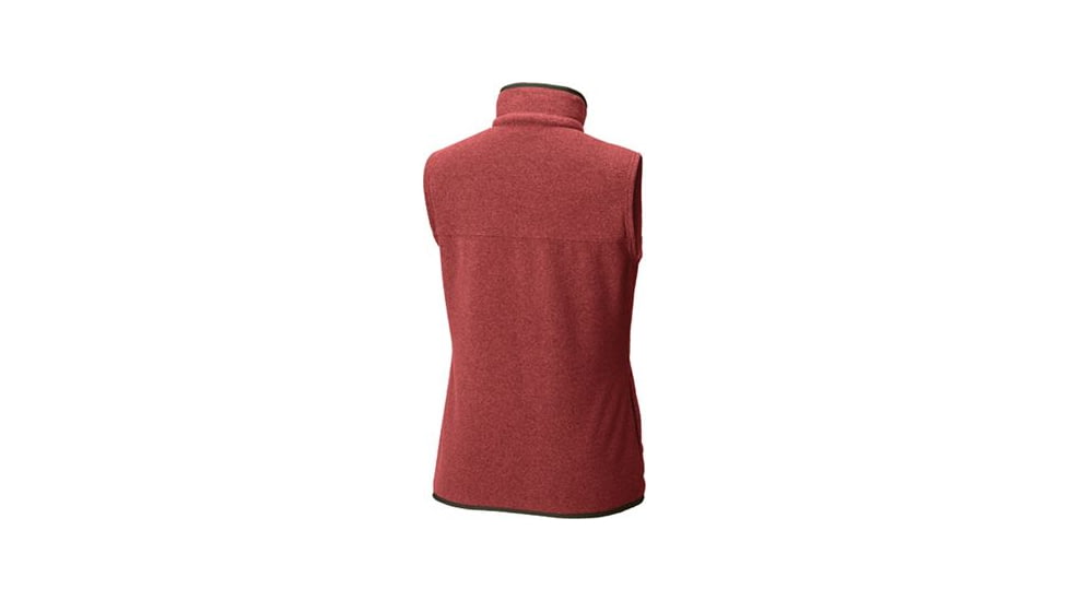 Columbia Mountain Crest Vest, Rose Dust, Extra Small - Womens, 1801981677-XS
