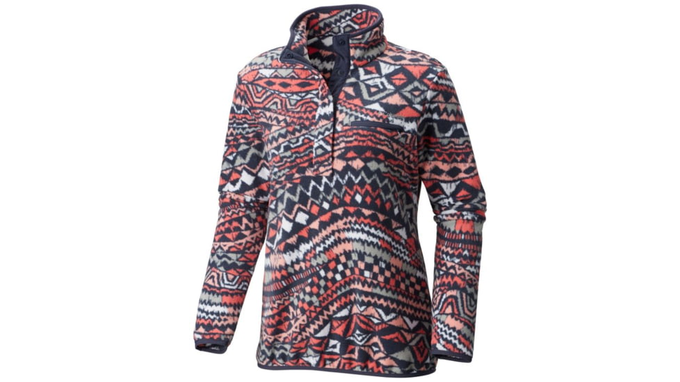 Columbia Mountain Side Printed Pull Over Jacket - Womens, Nocturnal Print, M 1715661591M