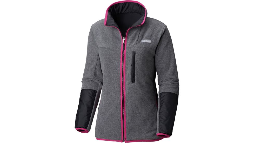 Columbia Mountain Side Reversible Fleece, Black, Extra Small - Womens, 1804621010-XS