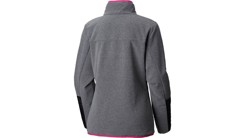Columbia Mountain Side Reversible Fleece, Black, Extra Small - Womens, 1804621010-XS