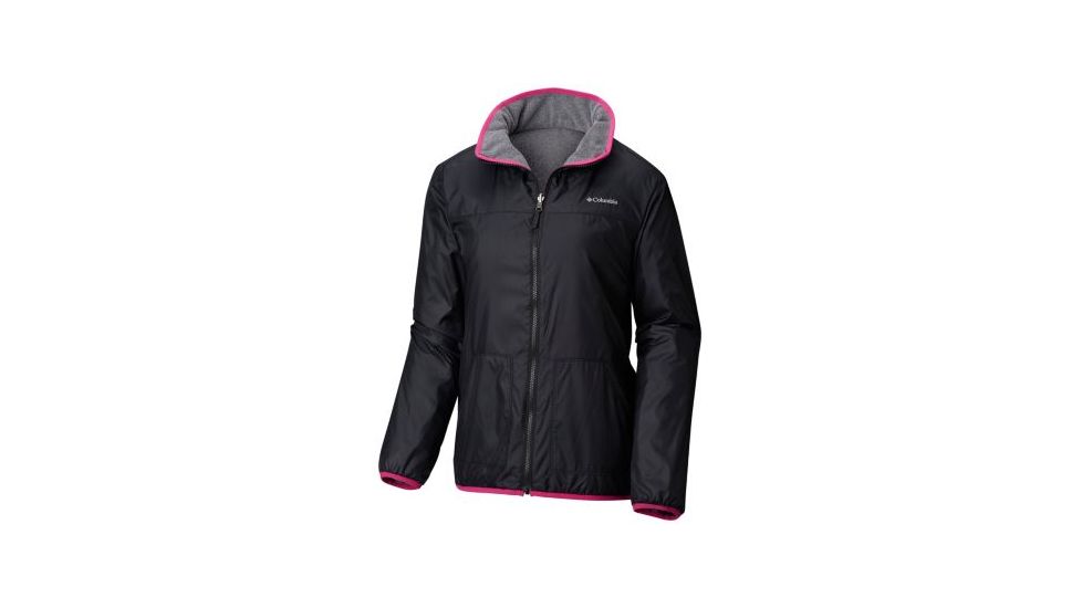 Columbia Mountain Side Reversible Fleece Jacket - Womens, Black, Small, 1804621010-S