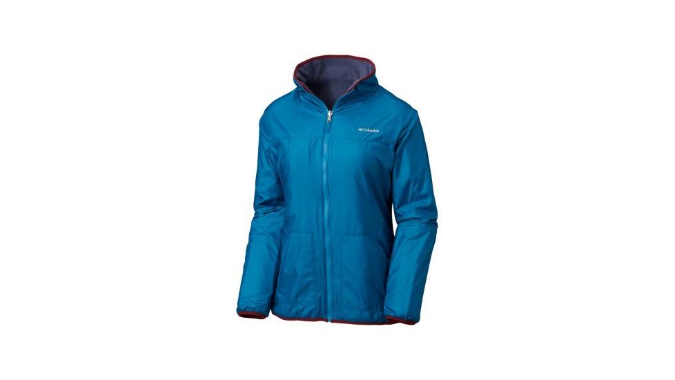 Columbia Mountain Side Reversible Fleece Jacket - Womens, Lagoon, Medium, 1804621445-M