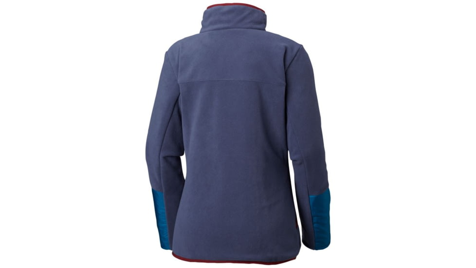 Columbia Mountain Side Reversible Fleece, Lagoon, XL - Womens, 1804621445-XL