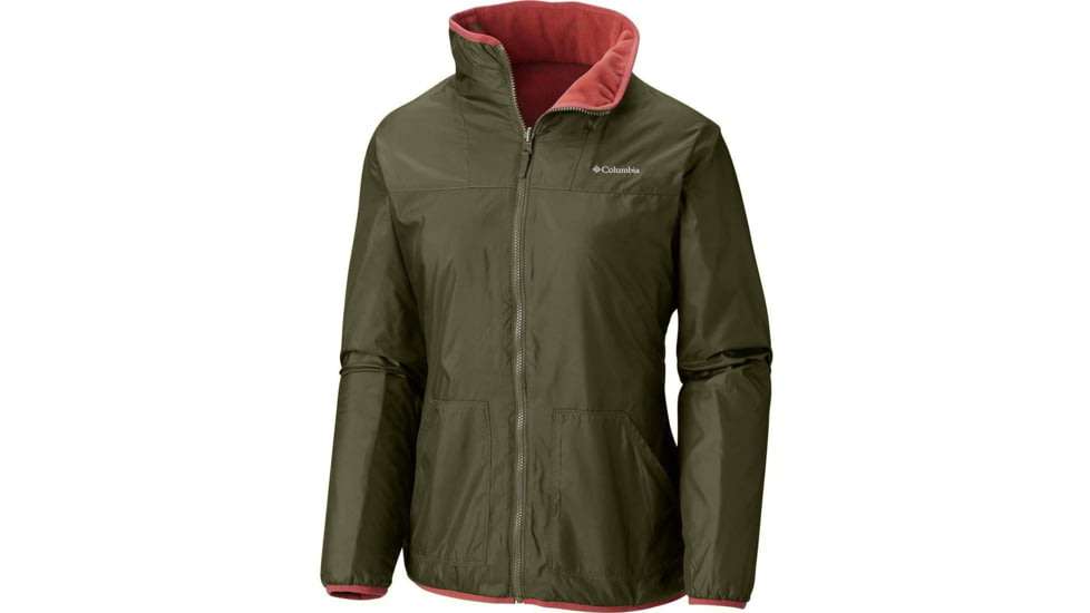 Columbia Mountain Side Reversible Fleece, Nori, XL - Womens, 1804621561-XL