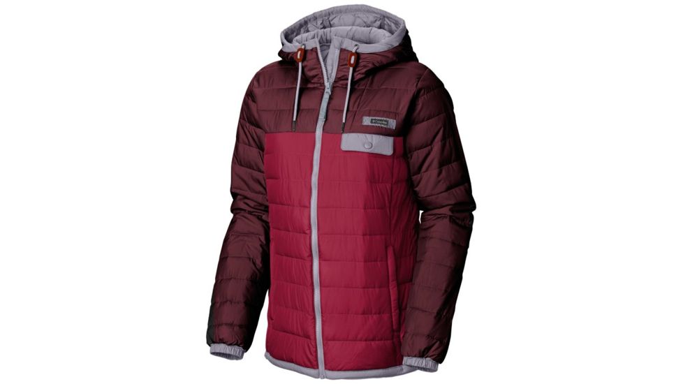Columbia Mountainside Full Zip Jacket - Womens, Pomegranate/Rich Wine, Large, 1788231623-L