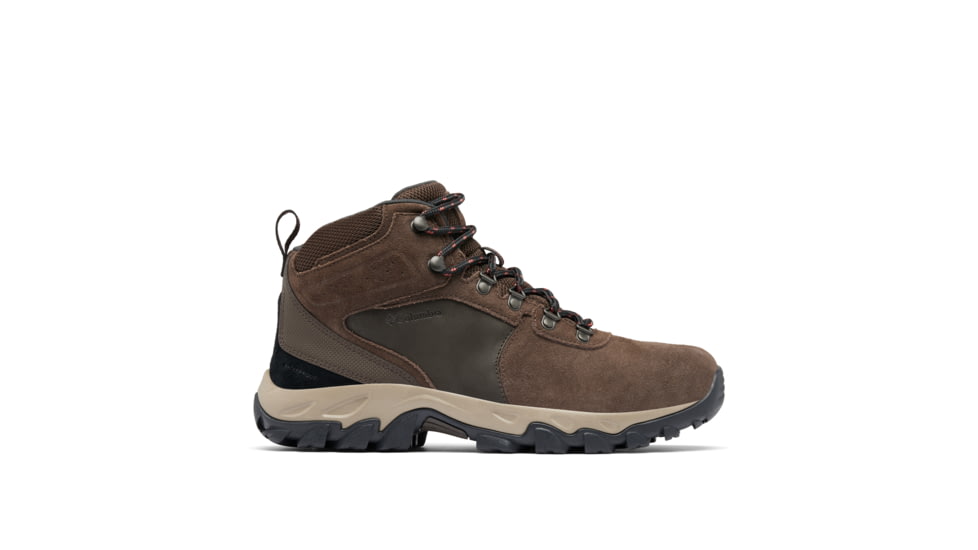 Columbia Newton Ridge Plus II Suede Waterproof Hiking Boot - Men's, Cordovan/Spice, 11, 1746411-233-11