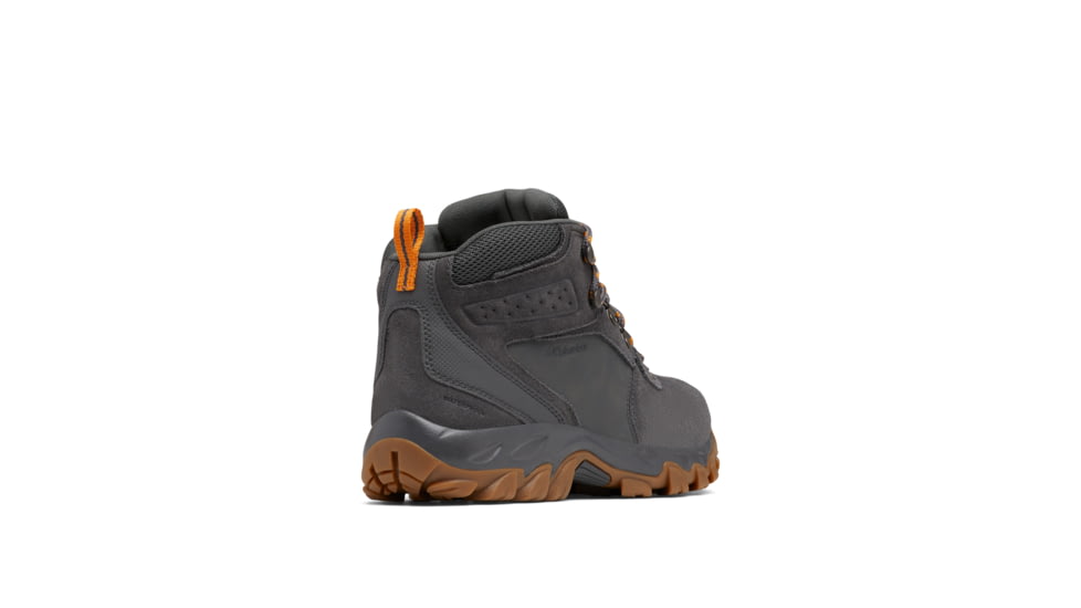 Columbia Newton Ridge Plus II Suede Waterproof Hiking Boot - Mens, Dark Grey/Gold, 11, 1746411-091-11