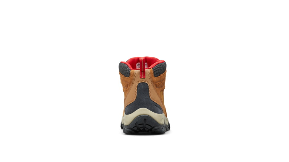 Columbia Newton Ridge Plus II Suede Waterproof Hiking Boot - Mens, Elk/Mountain Red, 12, 1746411-288-12