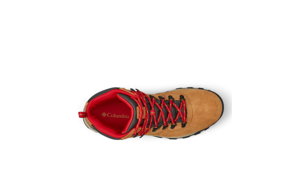 Columbia Newton Ridge Plus II Suede Waterproof Hiking Boot - Mens, Elk/Mountain Red, 12, 1746411-288-12