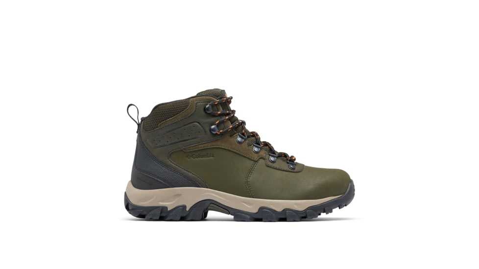 Columbia Newton Ridge Plus II Waterproof Hiking Boot - Men's, Deep Olive/Desert Sun, 13, 1594731-315-13