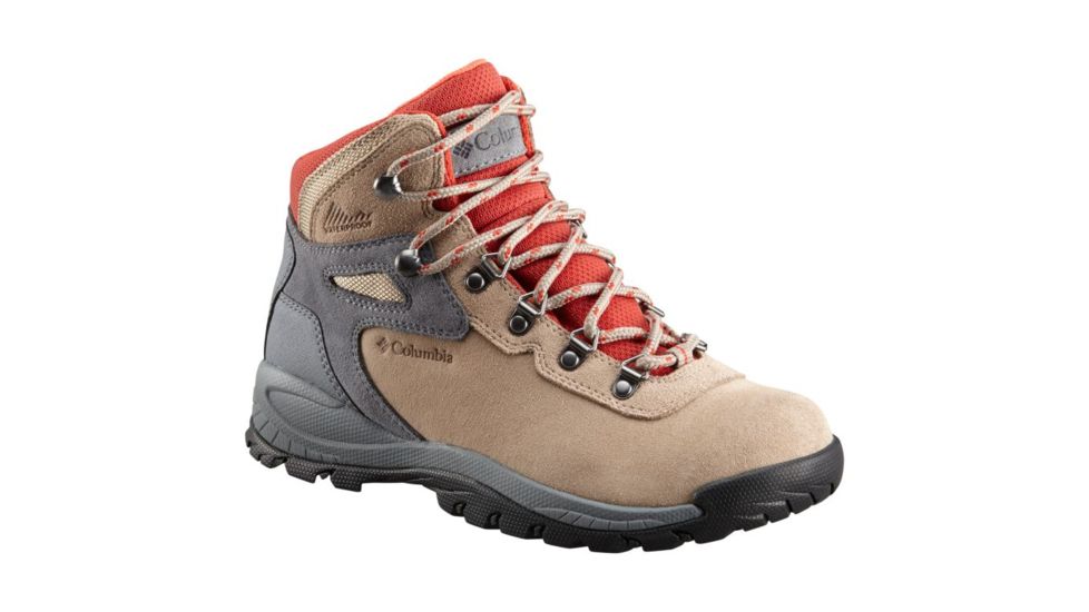 Columbia Newton Ridge Plus Waterproof - Womens, Oxford Tan, Fla, Medium, 9, 1718821212-9