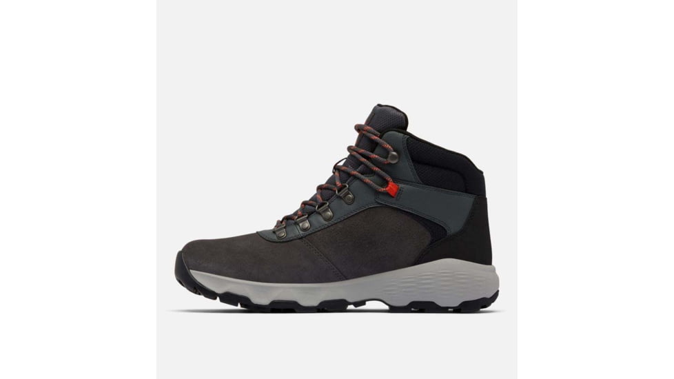 Columbia Newton Wander Boots - Mens, Dark Grey/Red Quartz, 9.5 US, 2109441-089-9.5