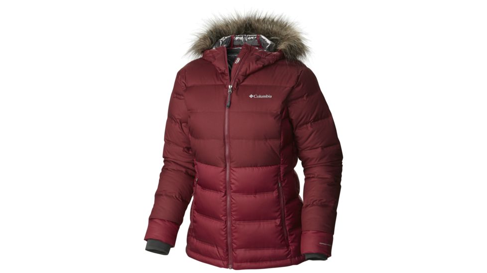 Columbia North Protection Hooded Jacket - Women's-Chianti-X-Small