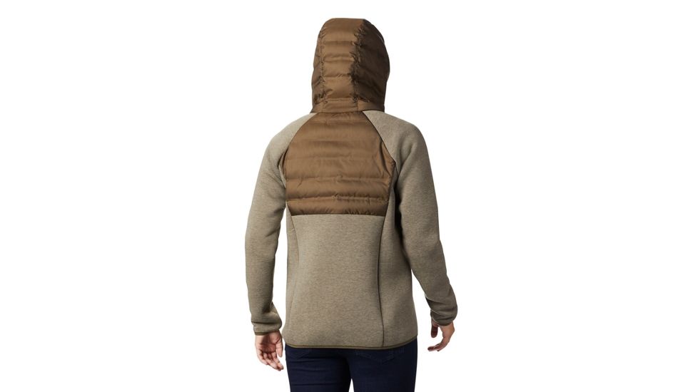 Columbia Northern Comfort Hybrid Hoodie - Womens, Olive Green, Small, 1812291319-S