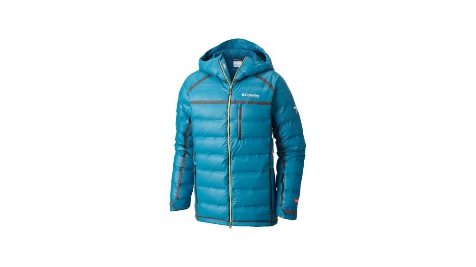 Columbia OutDry Ex Diamond Down Insulated Jacket - Mens-Phoenix Blue-Medium