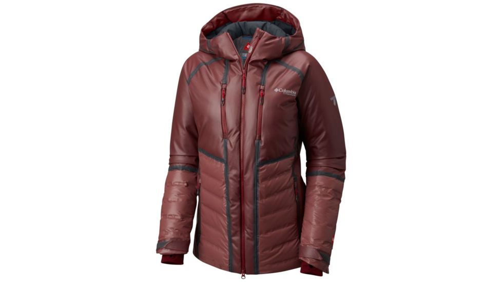 Columbia OutDry Ex Diamond Piste Jacket, Rich Wine, Extra Small - Womens, 1798331624-XS
