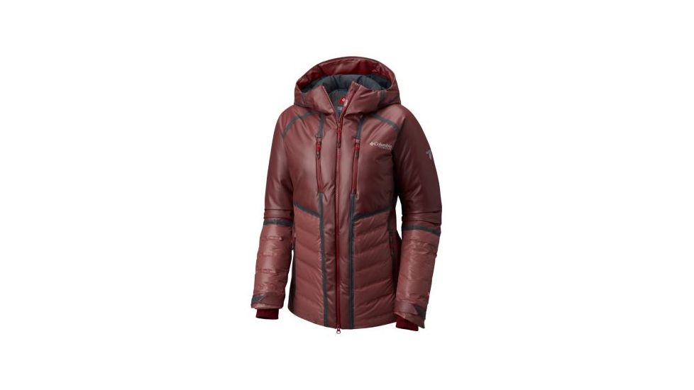 Columbia OutDry Ex Diamond Piste Jacket - Womens, Rich Wine, Medium, 1798331624-M