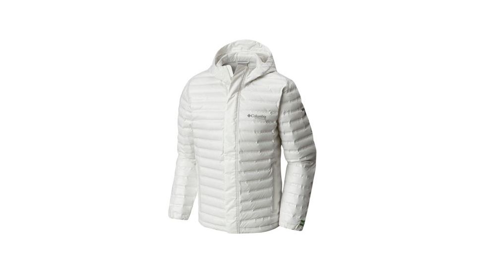 Columbia OutDry Ex Eco Down Jacket - Men's, White Undyed, 2XL, 1761071100-XXL