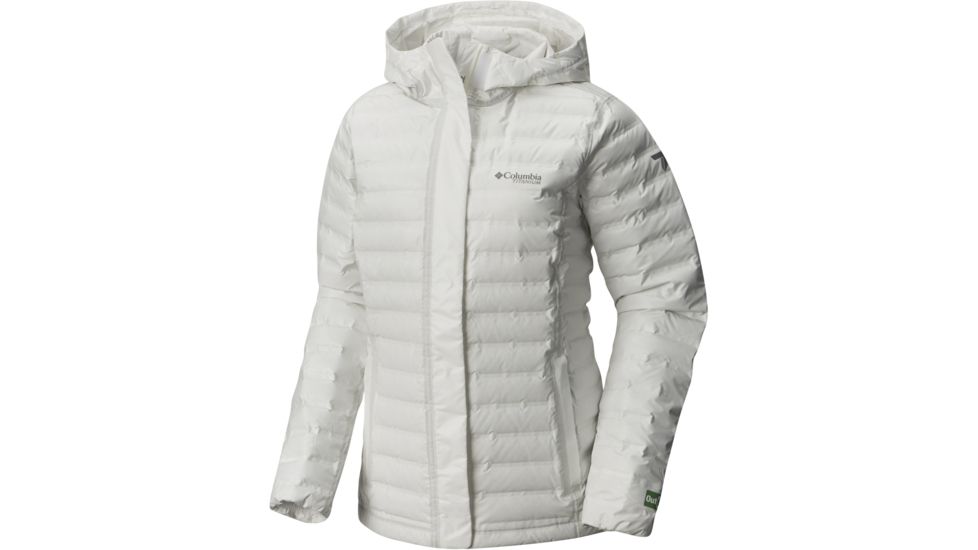 Columbia OutDry Ex Eco Down Jacket - Women's, White Undyed, Medium, 425928