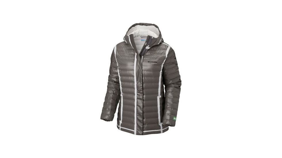 Columbia OutDry Ex Eco Down Jacket - Women's, Bamboo Charcoal, Small, 1761051030-S