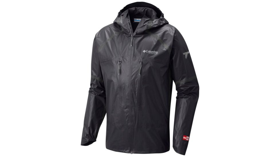 Columbia OutDry Ex Featherweight Shell Jacket - Men's, Black, Small, 1771191010-S