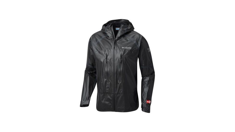 Columbia OutDry Ex Featherweight Shell - Mens, Black, 2XL, 1771191010-XXL