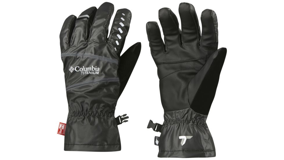 Columbia Outdry Ex Gloves - Men's-Black-Large