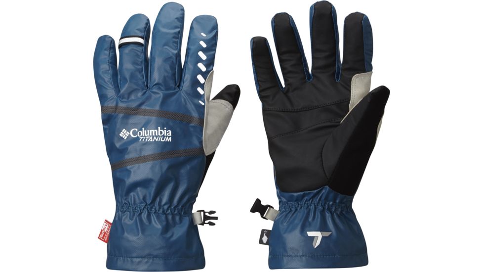 Columbia Outdry Ex Gloves - Men's-Phoenix Blue-Small