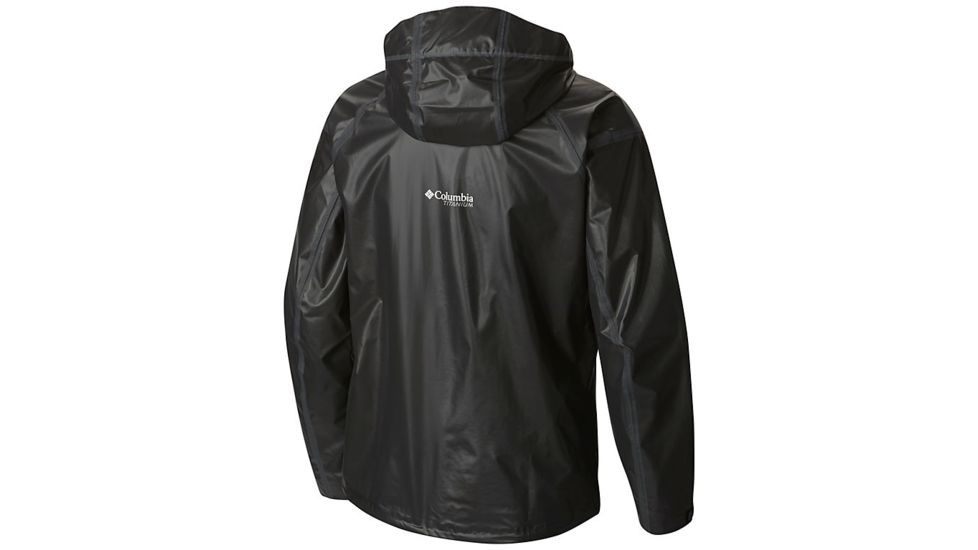 Columbia OutDry Ex Gold Tech Shell Jacket - Mens, Black, Large, 1722802011-L