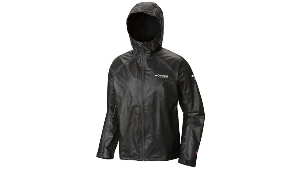 Columbia OutDry Ex Gold Tech Shell Jacket - Mens, Black, Large, 1722802011-L