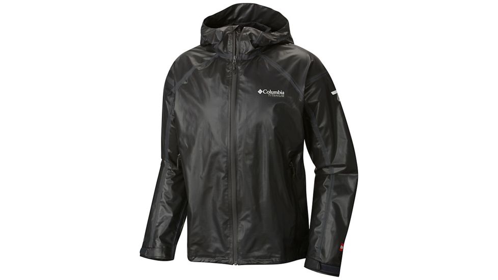 Columbia OutDry Ex Gold Tech Shell Jacket - Mens, Black, Extra Large, 1722802011-XL