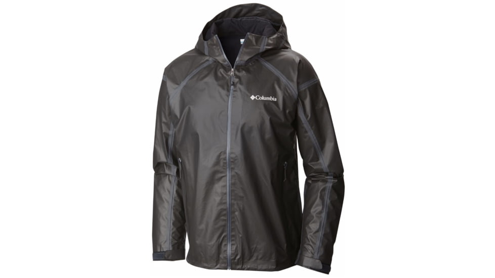 OutDry Ex Gold Tech Shell Jacket - Mens-Black-X-Large