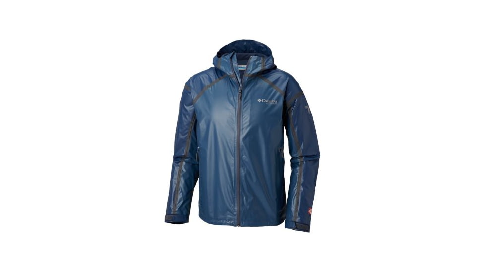 Columbia OutDry Ex Gold Tech Shell - Mens, Dark Mountain/Collegiate Navy, Medium, 1722802478-M