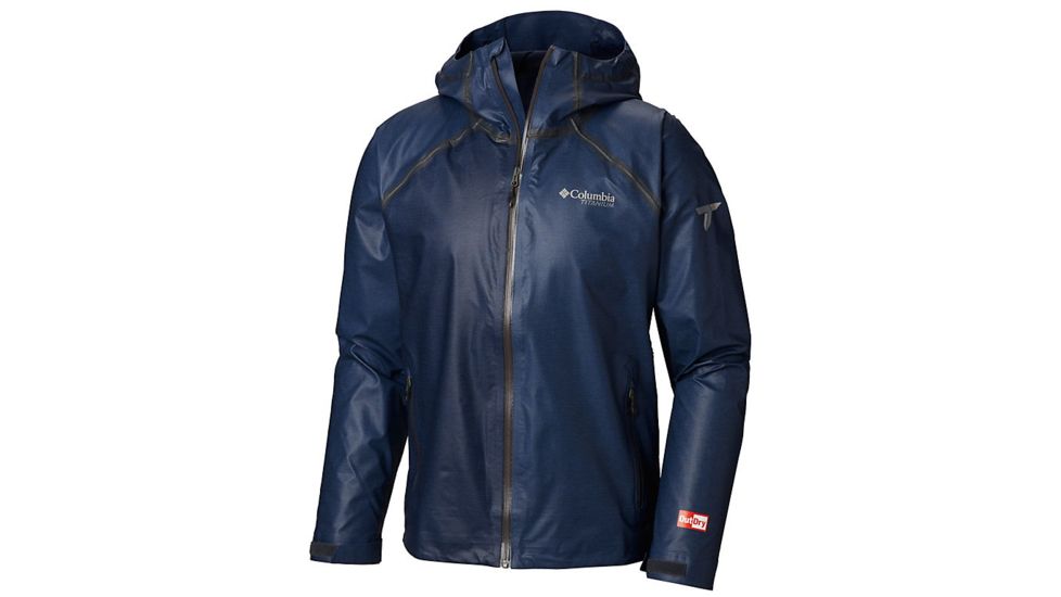 Columbia OutDry Ex Reign Jacket - Men's, Collegiate Navy Heather, Extra Large, 184909-464-XL