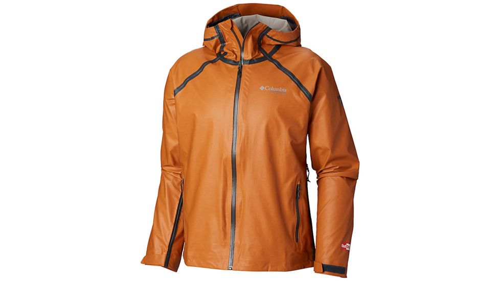 Columbia OutDry Ex Reign Jacket - Mens, Desert Sun Heather, Large, 1849091806-L