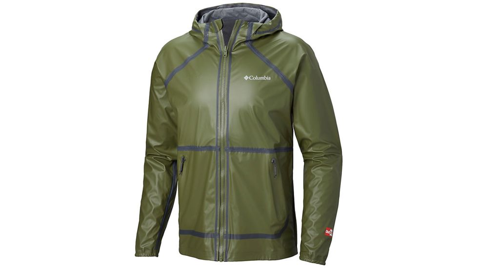 Columbia OutDry Ex Reversible II Jacket - Mens, Mosstone, Large, 1840641302-L