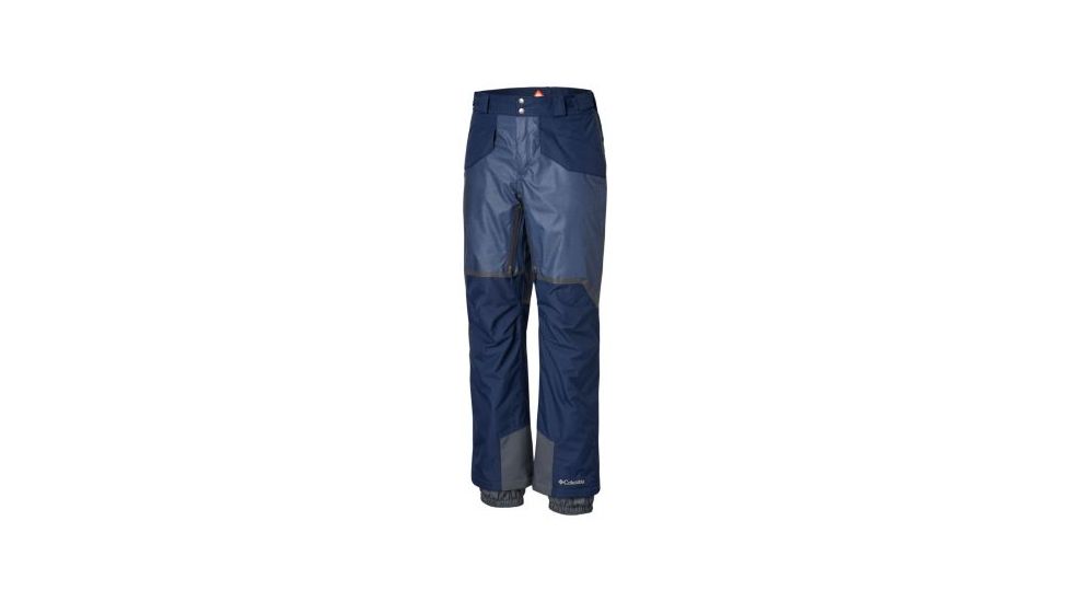 Columbia OutDry Glacial Hybrid Pant - Mens, Coll Navy Hthr/Coll Navy, Large, Regular Inseam, 1798691464-L-R