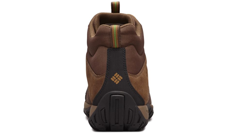Columbia Peakfreak Venture Mid LT Hiking Boots - Mens, Dark Brown/Clean Green, Medium, 8, 1718151202-8