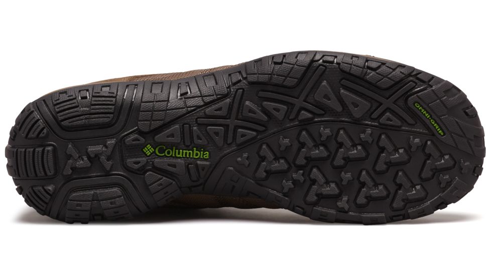 Columbia Peakfreak Venture Mid LT Hiking Boots - Mens, Dark Brown/Clean Green, Medium, 8, 1718151202-8