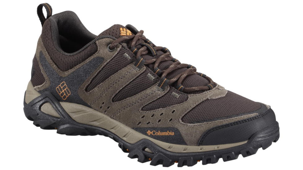 Columbia Peakfreak XCRSN Hiking Shoe - Mens-Mud/Bright Copper-Medium-11 US